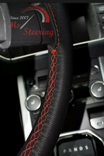 Leather steering wheel - leather,
