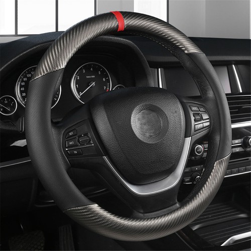 Black leather car - black,