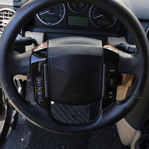Glossy black steering wheel - glossy,